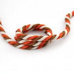 EDIUM CORD 6mm ORANGE/MEDIUM BROWN/SAND 30m