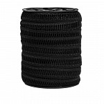 ELASTIC LADDER LACE 2cm BLACK 50m / ELÁSTICO ENCAJE VAINILLA 2cm NEGRO 50m