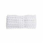 ENCAJE BARROCO 3,7cm BLANCO 10m / BAROQUE LACE 3,7cm WHITE 10m