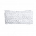 ENCAJE BARROCO 3,7cm BLANCO 30m / BAROQUE LACE 3,7cm WHITE 30m