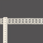 ENCAJE CRUZ DEL SUR 3,3cm CRUDO 30m / MOUSTACHE LACE 3,3cm RAW 30m