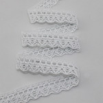 ENCAJE OJITO 2,5cm BLANCO 30m / LACE BALL 2,5cm WHITE 30m