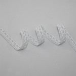 ENCAJE OJITO ANGOSTA 1,3cm BLANCO 10m / NARROW BALL LACE 1,3cm WHITE 10m