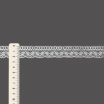 ENCAJE OJITO CHICO 2,5cm BLANCO 30m / LACE BALL SOFT 2,5cm WHITE 30m
