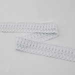 ENCAJE TRILENIUM 4,1cm BLANCO 10m / LACE TRILENIUM 4,1cm WHITE 10m