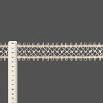 ENCAJE VAINILLA BICO 3,8cm CRUDO 30m / BEAK LADDER LACE 3,8cm RAW 30m