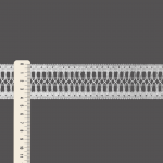 ENCAJE VAINILLA CRUZADO 4,4cm BLANCO 30m / CROSSED LADDER LACE 4,4cm WHITE 30m