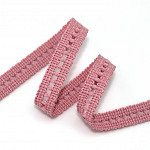 ENCAJE VAINILLA MICRO 1,1cm ROSA BEBÉ 50m / TINY LADDER LACE 1,1cm BABY PINK 50m