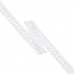 ENCAJE VAINILLA V 2cm BLANCO 30m / LADDER LACE V MILANÊ 2cm WHITE 30m