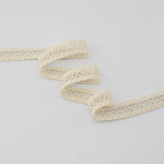 ENCAJE VAINILLA V 2cm CRUDO 30m / LADDER LACE V MILANÊ 2cm RAW 30m