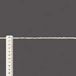 FINE CORD 4mm RAW/GOLD/SILVER 30m / CORDÓN FINO 4mm CRUDO/ORO/PLATA 30m