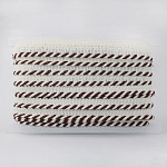FINE CORD PIPING LACE 1,2cm CHAMPAGNE/BROWN 20m