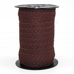 FLORIPA DOUBLE LACE 2,4cm BROWN 50m