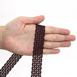 FLORIPA DOUBLE LACE 2,4cm BROWN 50m
