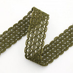 FLORIPA DOUBLE LACE 2,4cm MOSS GREEN 50m