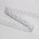 FLORIPA LACE 1cm WHITE 10m / ENCAJE FLORIPA 1cm BLANCO 10m