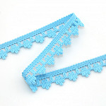 FLOWER LACE 1,6cm BLUE BABY 30m