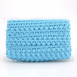 FLOWER LACE 1,6cm BLUE BABY 30m