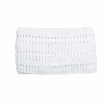 FRINGE BLANKET 5,7cm WHITE 10m / FLECO MANTA 5,7cm BLANCO 10m