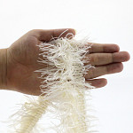 FRINGE FEATHER 9cm CHAMPAGNE 10m