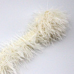 FRINGE FEATHER 9cm CHAMPAGNE 10m