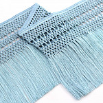 FRINGE MACRAMÊ LADDER 17,6cm LIGHT BLUE 10m