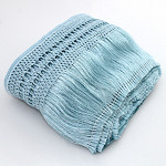 FRINGE MACRAMÊ LADDER 17,6cm LIGHT BLUE 10m