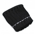 FRINGE MACRAMÊ TASSEL STEPHANIE 17,8cm BLACK 10m