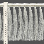 FRINGE MACRAMÊ TASSEL STEPHANIE 17,8cm CHAMPAGNE 10m / FLECO MACRAMÉ BORLA 7,3cm CHAMPÁN 10m