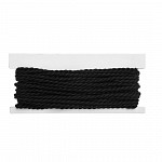 GITANA FINE CORD 4mm BLACK 10m / GITANA CORDÓN FINO 4mm NEGRO 10m