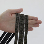 GLOW LEAKED ELASTIC 4,8cm BLACK/GOLD