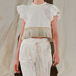 HANDCRAFTED FRINGE 9cm RAW 10m