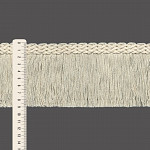 HANDCRAFTED FRINGE 9cm RAW 10m