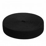INSERTION ELASTIC REINFORCED CEDRO Nº 40 39mm BLACK (Box of 16 Rolls) / ELÁSTICO EMBUTIR FUERTE CEDRO Nº40 39mm NEGRO (Caja de 16 Rollos)