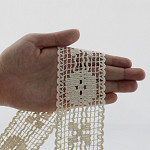 IPANEMA LACE 5,7cm RAW 30m / ENCAJE IPANEMA 5,7cm CRUDO 30m