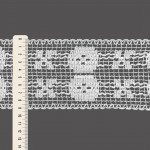 IPANEMA WIDED LACE 9,8cm WHITE 30m / ENCAJE IPANEMA ANCHO 9,8cm BLANCO 30m