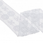 IPANEMA WIDED LACE 9,8cm WHITE 30m / ENCAJE IPANEMA ANCHO 9,8cm BLANCO 30m