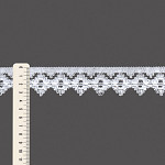 JOAQUINA LACE 3,4cm WHITE 30m