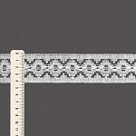 JOAQUINA LACE 4,3cm WHITE 30m