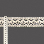 JOAQUINA LACE 4,5cm RAW 30m / ENTREDOSE ENCAJE JOAQUINA 4,5cm CRUDO 30m