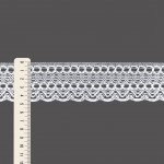 LACE BALL 5,3cm WHITE 30m / ENCAJE OJITO 5,3cm BLANCO 30m