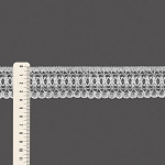 LACE TRILENIUM 3,9cm WHITE 30m