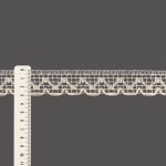 LACE XX NARROW 3,3cm RAW 10m / ENCAJE XX ESTRECHO 3,3cm CRUDO 10m