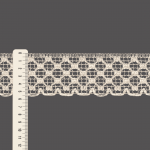 LACE XX WIDE 5,9cm RAW 30m / ENCAJE XX ANCHO 5,9cm CRUDO 30m