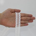 LADDER LACE 2,5cm RAW 30m / ENCAJE PALILLO 2,5cm CRUDO 30m