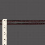 LADDER LACE ELASTIC 1,8cm BROWN 50m
