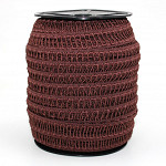 LADDER LACE ELASTIC 1,8cm BROWN 50m