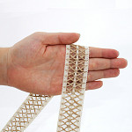 LADDER LACE W 3,2cm RAW/JUTE 10m / ENCAJE VAINILLA W 3,4cm CRUDO/YUTE 10m