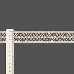 LADDER LACE W 3cm RAW 30m / ENCAJE VAINILLA W 3cm CRUDO 30m