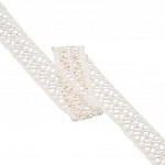 LADDER LACE W 3cm RAW 30m / ENCAJE VAINILLA W 3cm CRUDO 30m